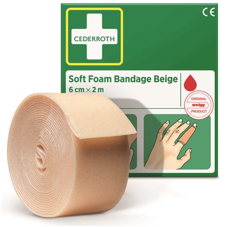Cederroth Soft Foam Bandage Beige