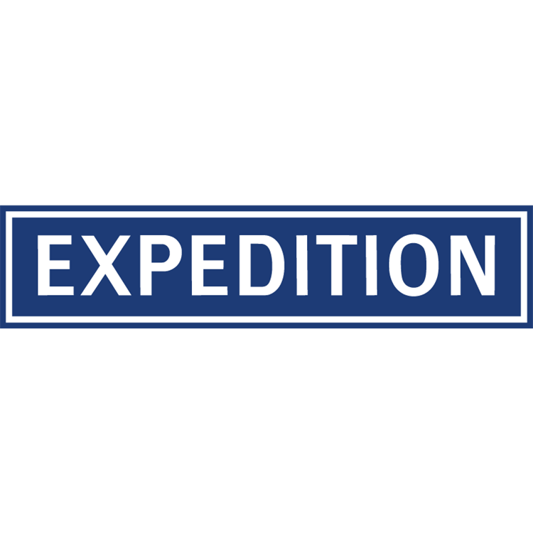 vägvisningsskylt expedition
