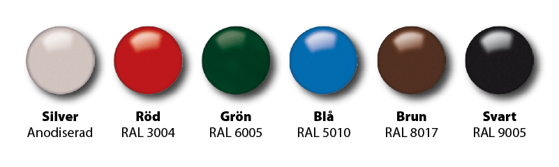 Standard RAL-färger