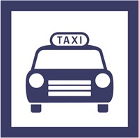 fritidsskylt taxi