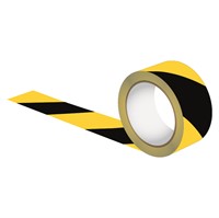 Reflextejp på rulle, gul/svart